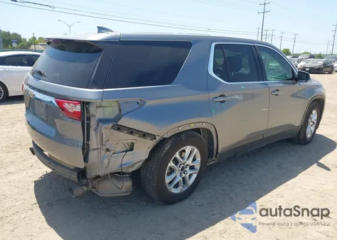 2020 Chevrolet Traverse Fwd Ls from USA, damaged, VIN 1GNERFKWXLJ275364